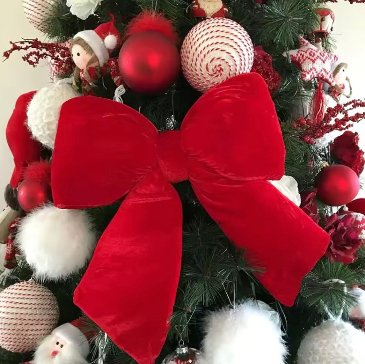 Christmas tree Bow tie decoration